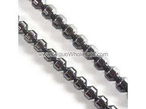 Non Magnetic Hematite Bead, Double Cone, more Size for choice, Length:Approx 15.7 Inch, Sold By Strand